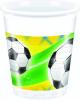 8 Pahare plastic 200ml SOCCER PARTY