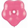 10 baloane latex floare 15cm rose -