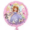 Balon folie metalizata 45cm Sofia The First Happy Birthday