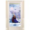 Banner decorativ din plastic personalizabil 76x152cm FROZEN ICE SKATING