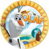 8 Farfurii carton plastifiat 23cm OLAF SUMMER