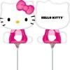 Balon folie metalizata minishape hello kitty summer 24cm