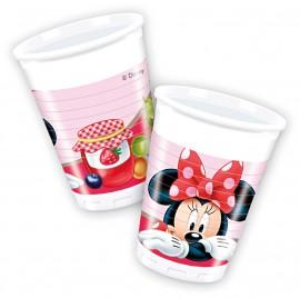 8 Pahare plastic 200cc Minnie Mouse Jam Packed