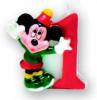 Lumanare de tort cifra 1 Mickey Mouse