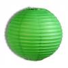 Lampion decorativ rotund 25cm pentru agatat verde