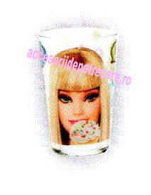 Pahar 24cl BARBIE FAB