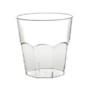 Pahare plastic reutilizabile Cocktail 220ml TRANSPARENT set 8buc