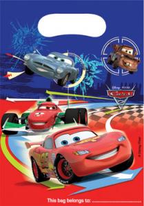 Set de 6 Pungi Party 16x23cm CARS 2