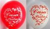 20 baloane nunta 30cm imprimate casa de