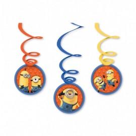 6 Spirale decorative MINIONS