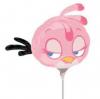 Balon folie metalizata minishape ANGRY BIRDS PINK