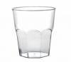 Pahare plastic reutilizabile Cocktail 220ml TRANSPARENT set 8buc