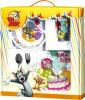 Set cadou melamina 5 PIESE Gift Box TOM and JERRY CAKE