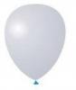 Set de 50 baloane metalizate 25cm alb
