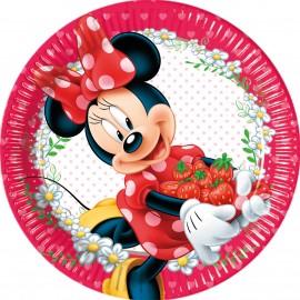 8 Farfurii carton 23cm Minnie Mouse Jam Packed