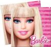 20 servetele 33x33cm barbie fabulous