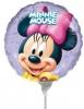 Balon minifolie metalizata 23cm MINNIE MOUSE PORTRAIT