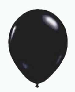 Baloane latex NEGRU 26cm calitate heliu 50buc