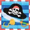 16 Servetele mici pentru pahare PIRATES PARTY