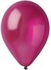 50 baloane latex metalizate 30cm calitate heliu visiniu