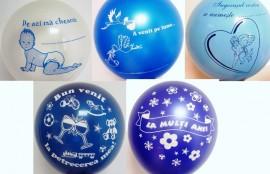 Baloane personalizate pentru botez