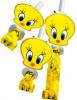 6 suflatori spirala tweety yellow