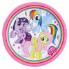 8 Farfurii carton plastifiat 18cm My Little Pony Rainbow