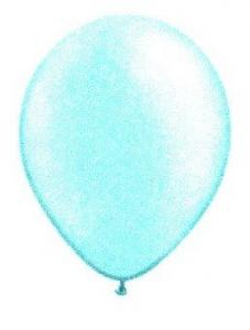 Set de 50 baloane latex 26cm AQUAMARINE calitate heliu