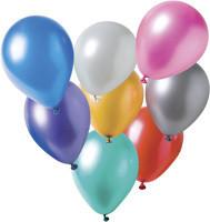 100 Baloane metalizate 12cm  calitate heliu