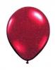 Set de 50 baloane metalizate rosu