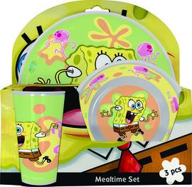 Set de masa Blister Melamina SPONGE BOB JELLYFISH