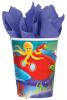 8 Pahare carton 266ml DEEP SEA FUN