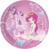 8 Farfurii Party carton 23cm FAIRIES WORLD