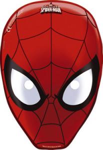 6 masti de petrecere pentru copii din carton decupate ULTIMATE SPIDERMAN