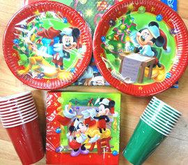 !!! Set de petrecere MICKEY MOUSE CHRISTMAS