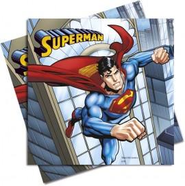 20 Servetele Party Superman