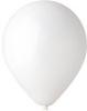 50 baloane latex standard 30cm calitate heliu alb