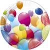 10 Farfurii carton plastifiat 20cm FLYING BALLOONS