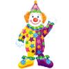 Balon folie metalizata air-walker clown 44" 111cm