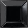 8 farfurii plastic 18x18 cm modus vivendi negru