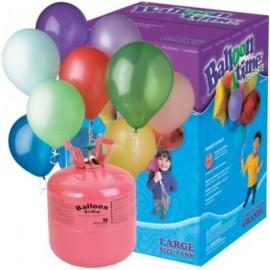 1. Butelie pentru 30 Baloane cu  Heliu
