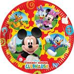 10 farfurii 20cm MICKEY MOUSE CLUBHOUSE