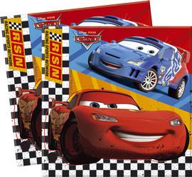 20 servetele 33x33cm CARS CARS RACE SUPREME NETWORK