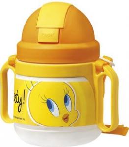 Bidon plastic cu manere 47,5cl TWEETY YELLOW