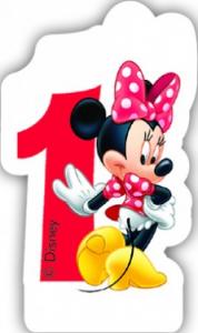 Lumanare cifra 1 MINNIE MOUSE