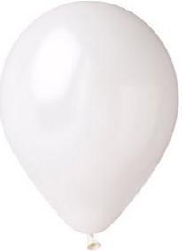 50 Baloane albe latex metalizate 26cm calitate heliu