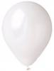 50 baloane albe latex metalizate 30cm calitate