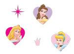 Confetti personaje Princesses