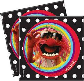 20 Servetele 33x33cm PAPUSILE MUPPETS