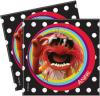 20 servetele 33x33cm papusile muppets